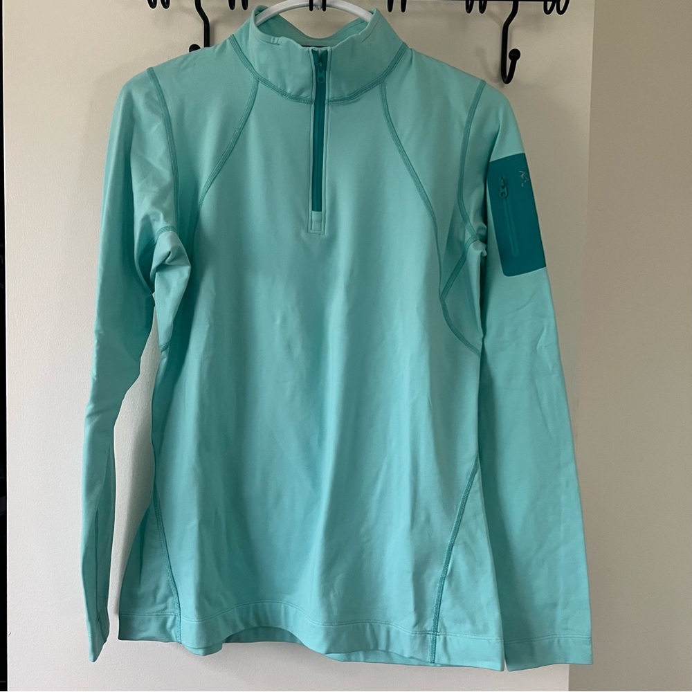 EUC Arc’teryx Long Sleeve Pullover mid layer, women’s size large